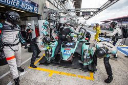 Pit stop for #23 Panis Barthez Competition Ligier JS P2 Nissan: Fabien Barthez, Timothé Buret, Paul-Loup Chatin