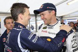 Timmy Hansen, Team Peugeot Hansen, et Mattias Ekström, EKS RX