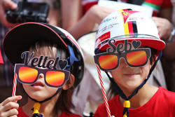 Des fans de Sebastian Vettel, Ferrari