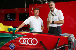 Allan McNish and Dieter Gass, Audi Sport
