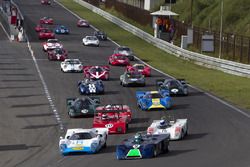 Start van de FIA Masters Historic Sports Car Championship