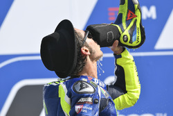 Second place Valentino Rossi, Yamaha Factory Racing