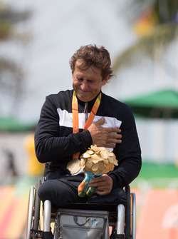 Podium: Winner Alex Zanardi