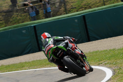 Jonathan Rea, Kawasaki Racing Team, beim Verlassen der Strecke