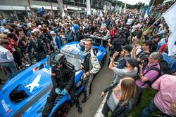 Starting grid, #56 Black Falcon, Mercedes-AMG GT3: Abdulaziz Al Faisal, Daniel Juncadella, Oliver Mo