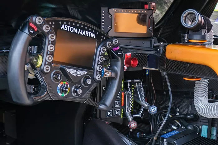 Aston Martin Thor Team Aston Martin Valkyrie cockpit view 
