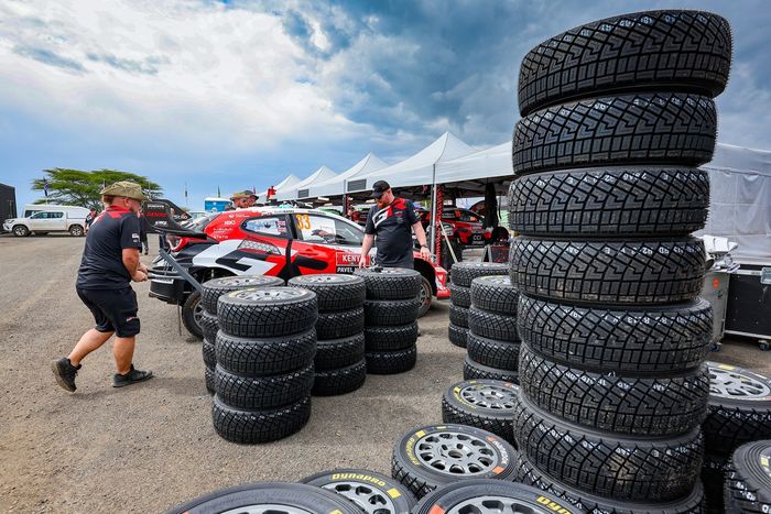 Toyota Gazoo Racing WRT team area