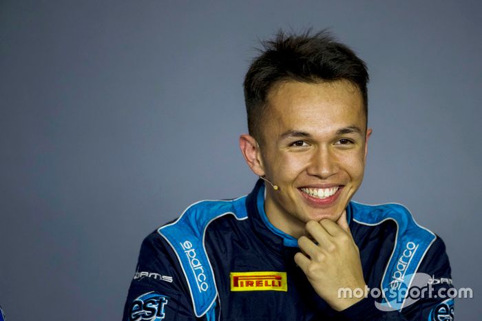 Conferencia de prensa: Alexander Albon, DAMS