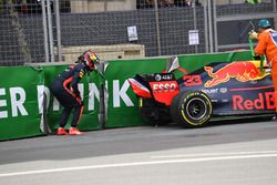 Accidente de Max Verstappen, Red Bull Racing RB14