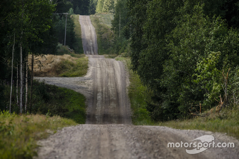 Rally Finland roads