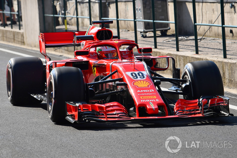 Antonio Giovinazzi, Ferrari SF71H