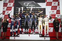 Podium GT3: Race winners #75 Optimum Motorsport Aston Martin V12 Vantage GT3: Flick Haigh, Jonny Adam, second place #99 Beechdean AMR Aston Martin V12 Vantage GT3: Andrew Howard, Darren Turner, third place #116 ERC Sport Mercedes-AMG GT3: Lee Mowle, Yelmer Buurman
