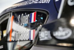 La voiture de Sébastien Ogier, Julien Ingrassia, M-Sport Ford WRT Ford Fiesta WRC