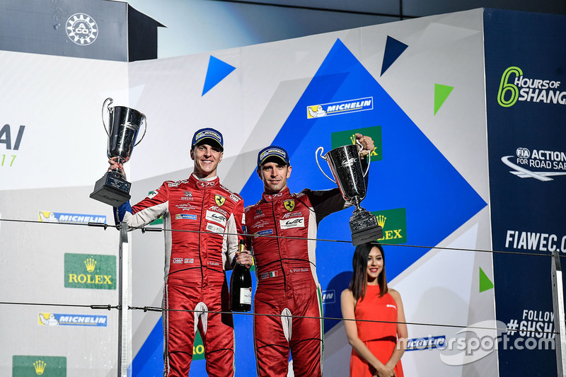 Podium GTE Pro: third place James Calado, Alessandro Pier Guidi, AF Corse