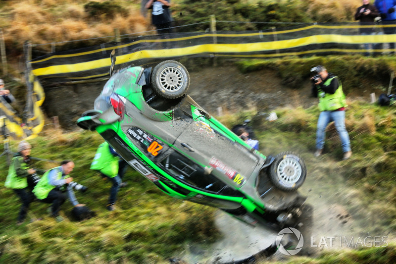 Crash of Yazeed Al Rajhi, Michael Orr, Yazeed Racing Ford Fiesta RS WRC