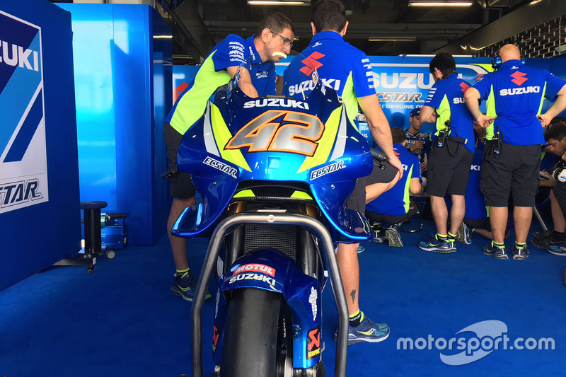 Moto de Alex Rins, Team Suzuki MotoGP