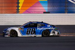 Alex Bowman, Hendrick Motorsports Chevrolet Camaro damaged