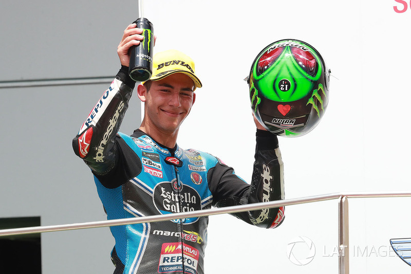 Podium: tercero, Enea Bastianini, Estrella Galicia 0,0