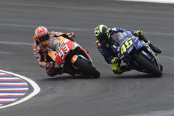 Crash: Marc Marquez, Repsol Honda Team, Valentino Rossi, Yamaha Factory Racing
