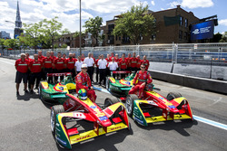 Logo LGT sulle vetture del team Audi Sport ABT Schaeffler