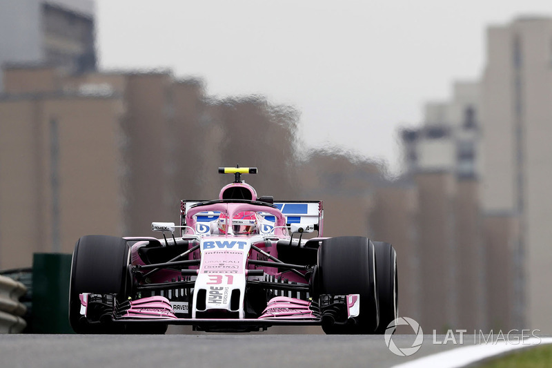 Esteban Ocon, Force India VJM11 Mercedes