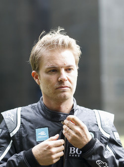 Le Champion du monde de F1, Nico Rosberg avec la Formule E Gen2