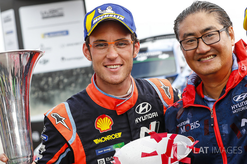 Il vincitore Thierry Neuville, Hyundai Motorsport
