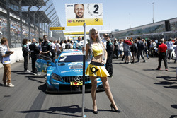Grid girl of Gary Paffett Mercedes-AMG Team HWA