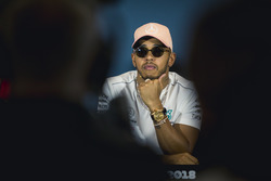 Lewis Hamilton, Mercedes-AMG F1 in the Press Conference