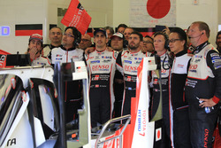 Mike Conway, Jose Maria Lopez , Sébastien Buemi, Fernando Alonso, Toyota Gazoo Racing