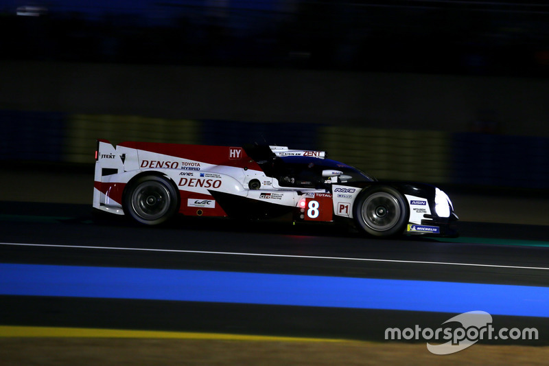 #8 Toyota Gazoo Racing Toyota TS050: Sébastien Buemi, Kazuki Nakajima, Fernando Alonso