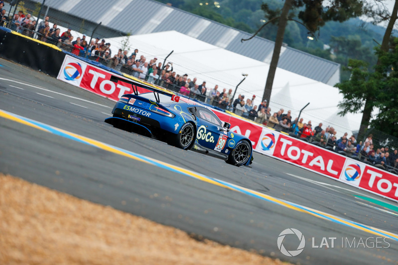 Spin atan araç #90 TF Sport Aston Martin Vantage: Salih Yoluc, Euan Alers-Hankey, Charles Eastwood