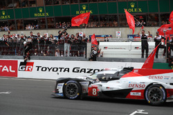 #8 Toyota Gazoo Racing Toyota TS050: Sébastien Buemi, Kazuki Nakajima, Fernando Alonso
