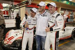 LMP1 ganadores de la pole #1 Porsche Team Porsche 919 Hybrid: Neel Jani, Andre Lotterer, Nick Tandy