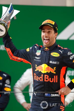 Racewinnaar Daniel Ricciardo, Red Bull Racing