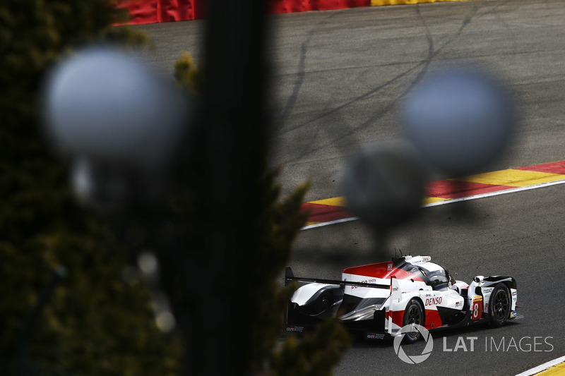 #8 Toyota Gazoo Racing Toyota TS050: Sébastien Buemi, Kazuki Nakajima, Fernando Alonso