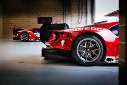 Ford Chip Ganassi Racing Ford GT in the garage