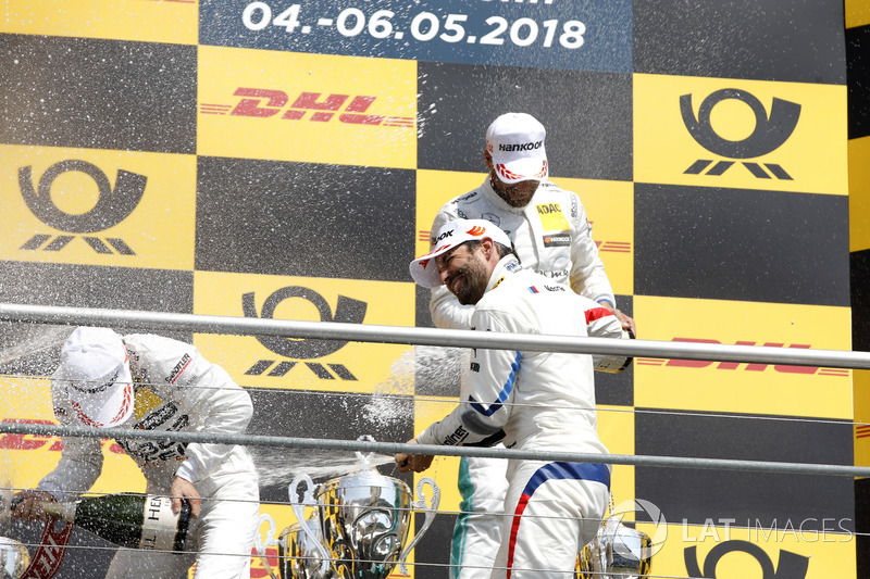 Podium: Timo Glock, BMW Team RMG