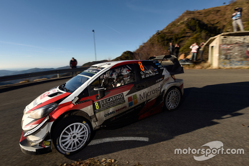 Отт Тянак и Мартин Ярвеоя, Toyota Yaris WRC, Toyota Gazoo Racing WRC