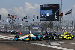Gabby Chaves, Harding Racing Chevrolet, Spencer Pigot, Ed Carpenter Racing Chevrolet