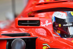 Kimi Raikkonen, Ferrari SF71H ayna detay