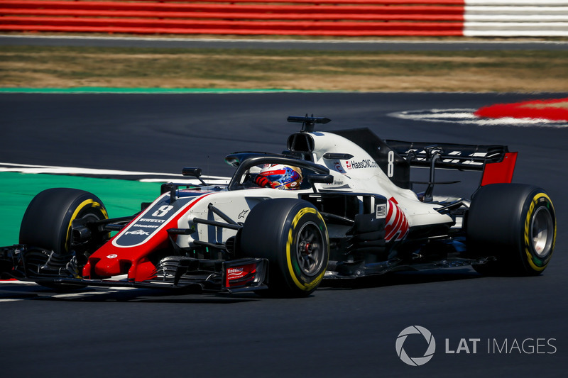 DNF: Romain Grosjean, Haas F1 Team VF-18