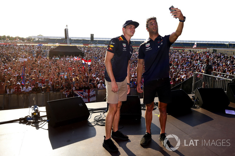 Max Verstappen and Daniel Ricciardo, Red Bull Racing