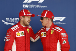 Sebastian Vettel en Kimi Raikkonen, Ferrari