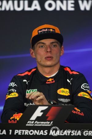 Max Verstappen, Red Bull Racing nella conferenza stampa