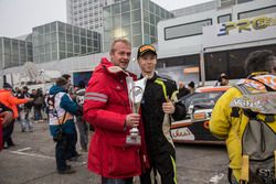 Kalle Rovanpera con il padre
