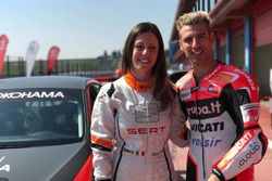 Marco Melandri, Ducati Aruba Team e Carlotta Fedeli