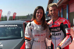 Marco Melandri, Ducati Aruba Team e Carlotta Fedeli