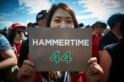 A fan of Lewis Hamilton, Mercedes AMG