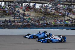 Tony Kanaan, Chip Ganassi Racing Honda, Scott Dixon, Chip Ganassi Racing Honda